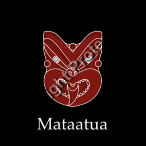 Mataatua - Mens Stencil Hoodie Design
