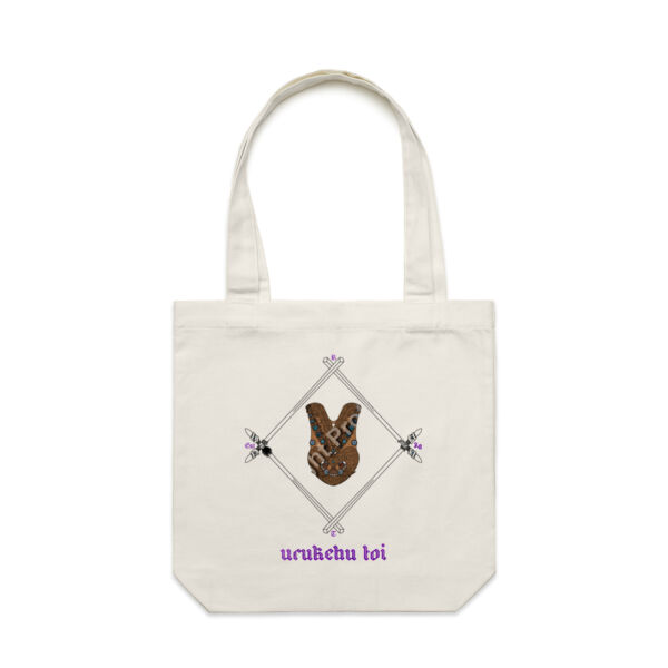 urukehu toi  - Carrie Tote Bag  Thumbnail