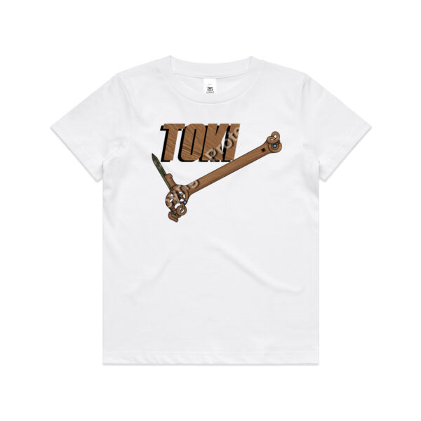 te toki - Kids Youth T shirt Thumbnail