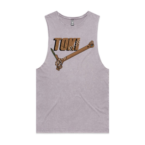 te toki - Mens Stone Wash Barnard Tank Thumbnail