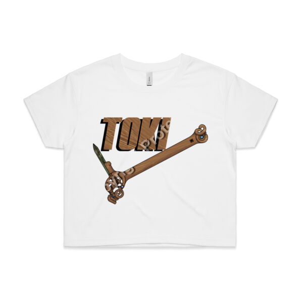 te toki - Womens Crop Tee Thumbnail
