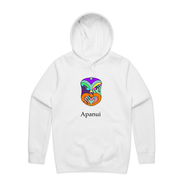 Apanui Uenuku - Mens Stencil Hoodie Thumbnail